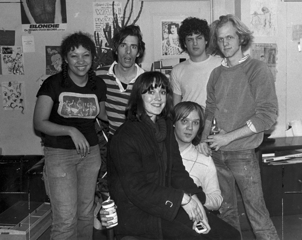Punk magazine Christmas party 1977 (photo by Roberta Bailey)