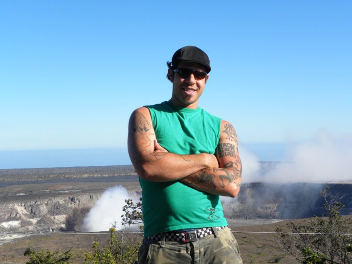 Keli'i by Halema'uma'u Crater
