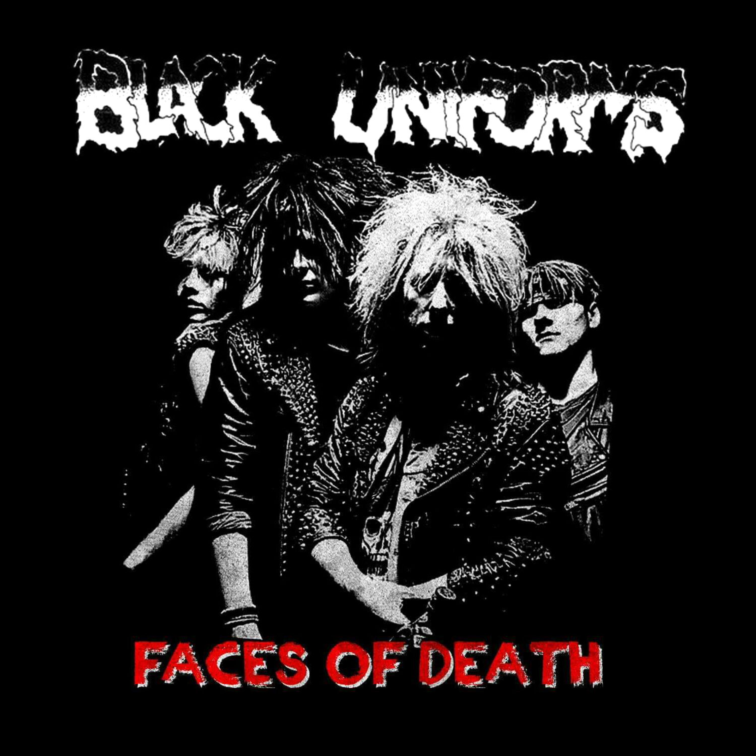 BLACK UNIFORMS - Faces Of Death CD 初回赤帯 未開封　/ discharge broken bones anticimex hellhammer slayer bathory celtic frost Black Uniforms: Faces of Death 12