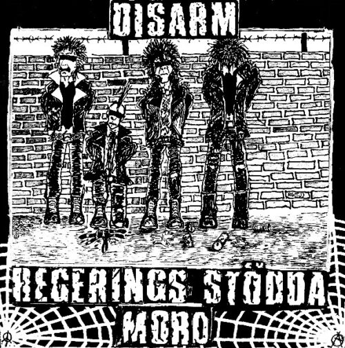 Disarm ‎– Regerings Stödda Mord 7”EP Disarm - MAXIMUM ROCKNROLL