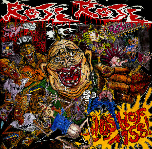 ローズローズ MOSH OF ASS 1987年盤 スラッシュメタル Mosh of Ass! LP - MAXIMUM ROCKNROLL