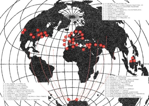 Early Version of “Antipode” Map by Ghas Attack