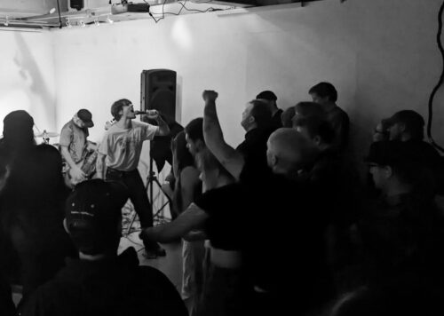 Bleaks from Glasgow at Fish Factory (photo by Hamish Adams)